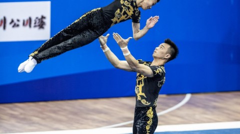 2026年全国技巧锦标赛安顺激战 力与美谱写冬日华章